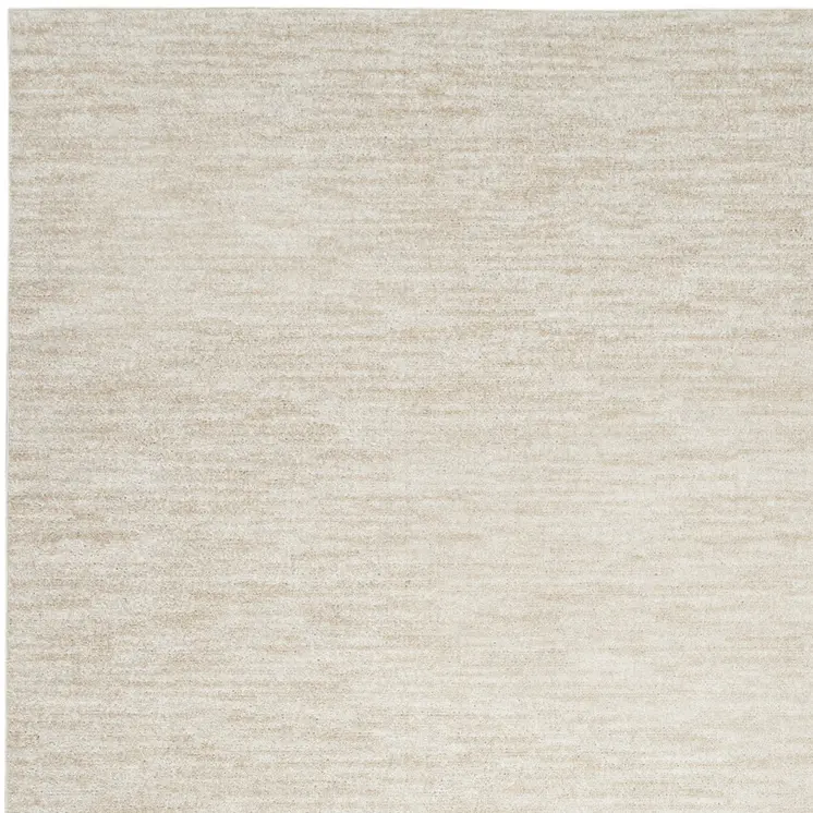 8' X 10' Beige And Ivory Indoor Outdoor Area Rug