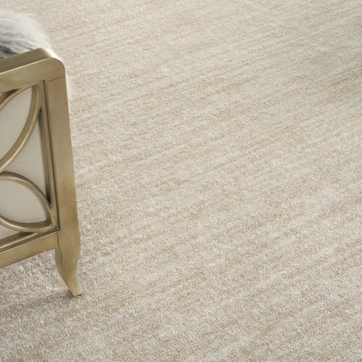 8' X 10' Beige And Ivory Indoor Outdoor Area Rug