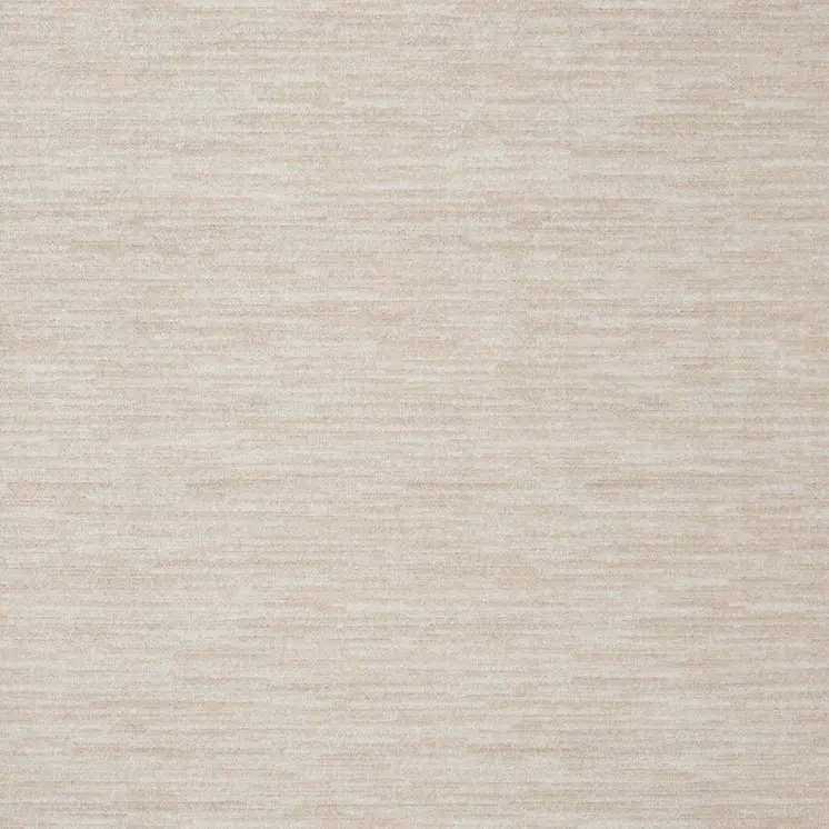 9' Beige And Ivory Square Indoor Outdoor Area Rug