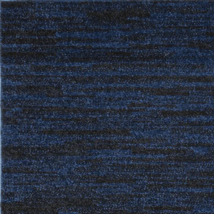 10' Midnight Blue Indoor Outdoor Runner Rug