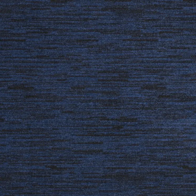 4' X 6' Midnight Blue Stain Resistant Indoor Outdoor Area Rug
