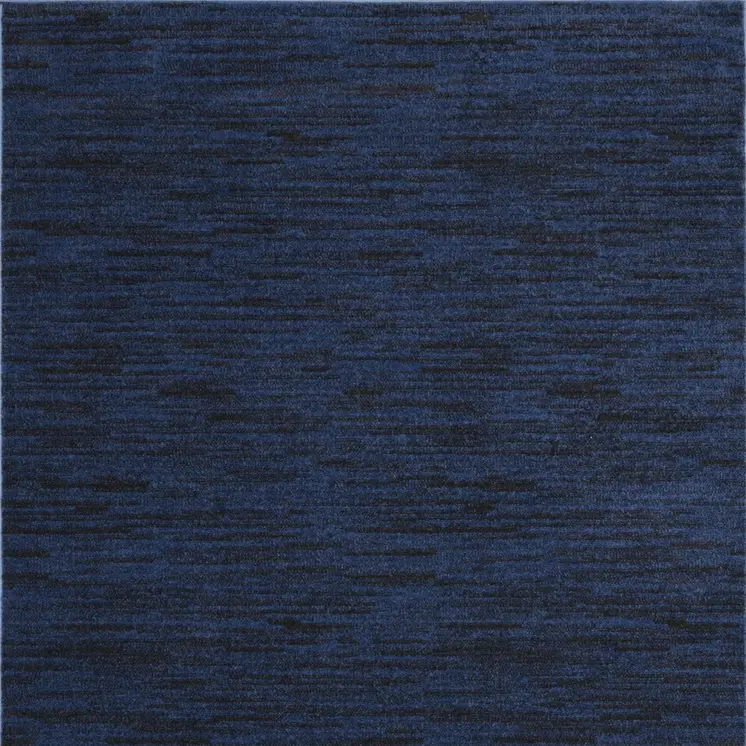 6' X 9' Midnight Blue Indoor Outdoor Area Rug