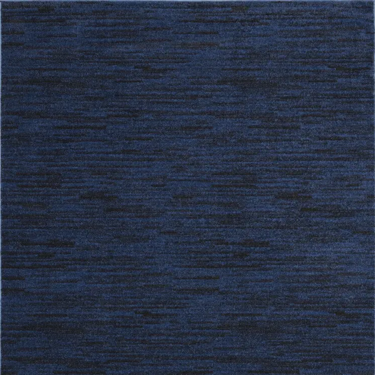 6' X 9' Midnight Blue Indoor Outdoor Area Rug