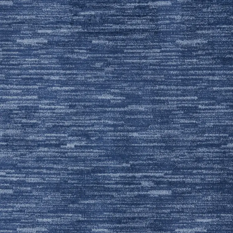 5' X 7' Blue Indoor Outdoor Area Rug