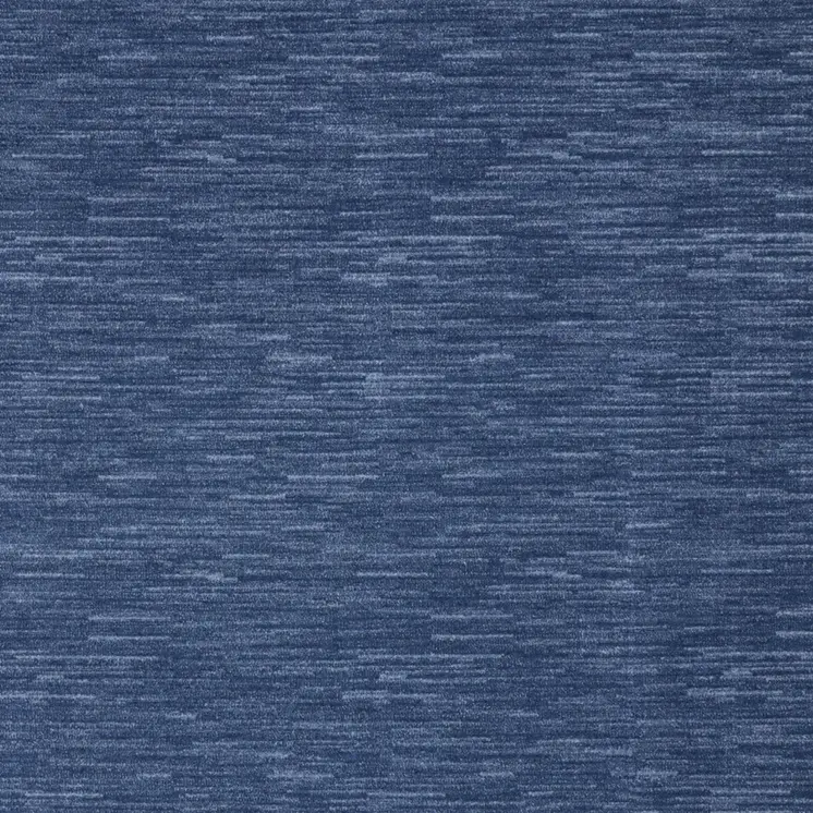 7' X 10' Blue Indoor Outdoor Area Rug