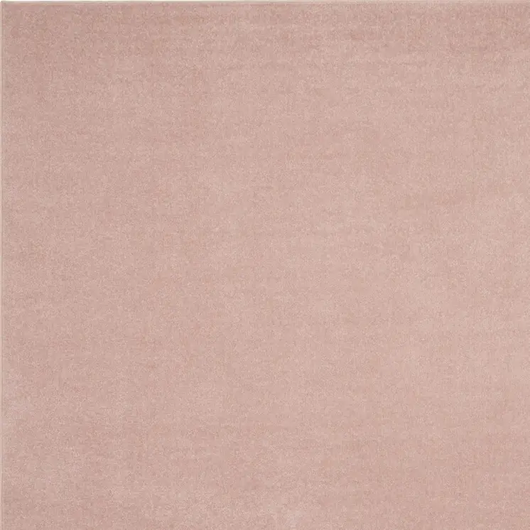 7' Pink Square Indoor Outdoor Area Rug