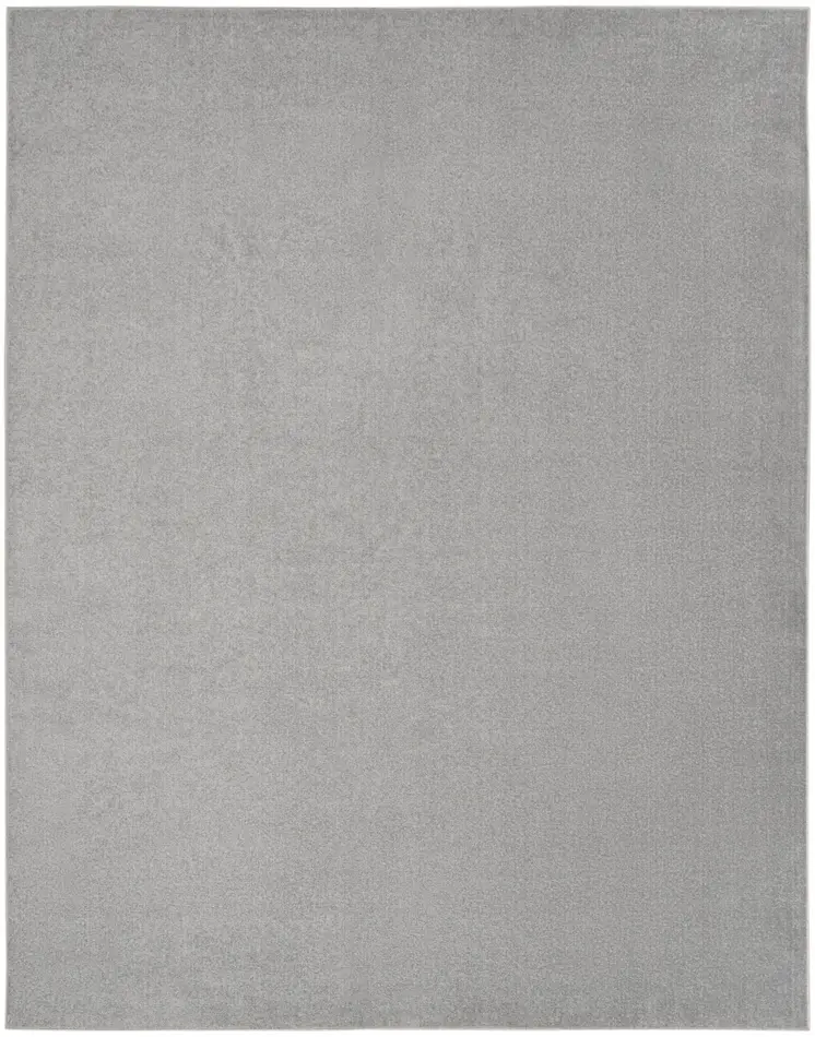 10' X 14' Gray Indoor Outdoor Area Rug