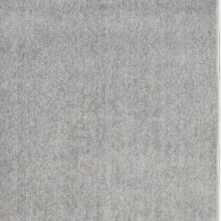 6' Gray Indoor Outdoor Runner Rug
