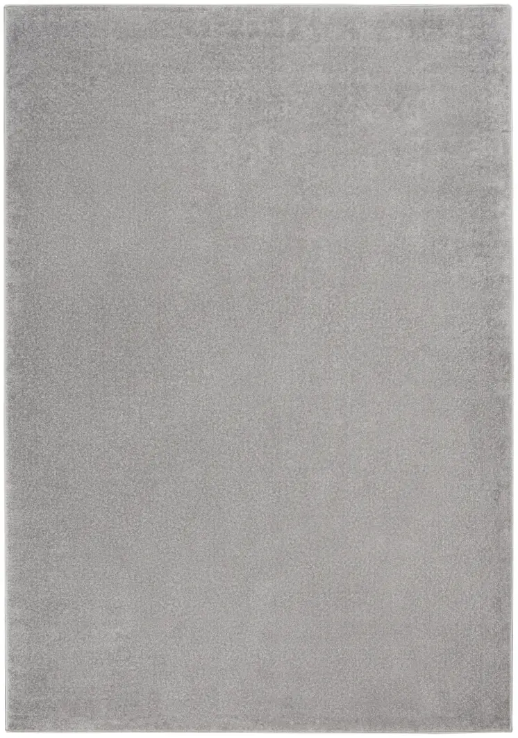 5' X 7' Gray Indoor Outdoor Area Rug