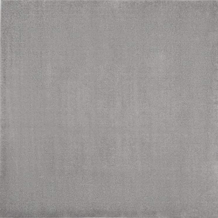 7' Gray Square Indoor Outdoor Area Rug