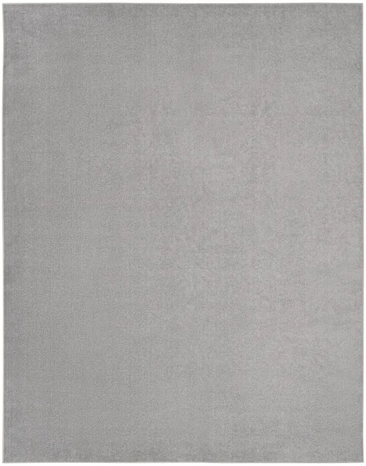 7' X 10' Gray Indoor Outdoor Area Rug