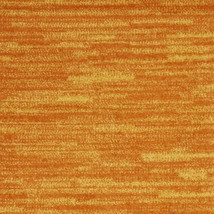 10' Orange Indoor Outdoor Runner Rug