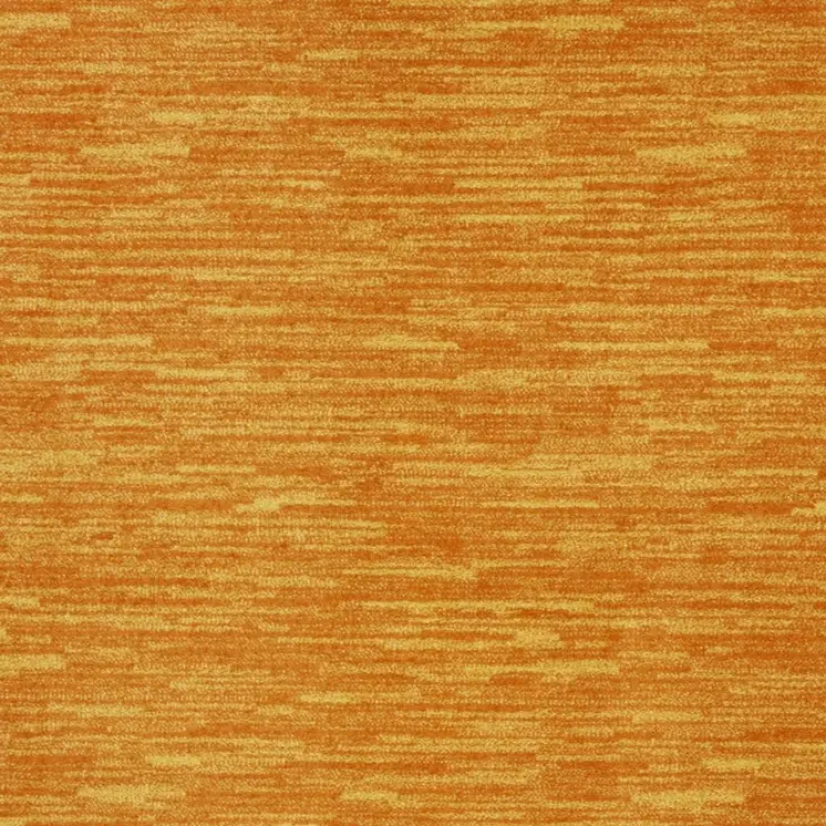 5' X 7' Orange Indoor Outdoor Area Rug