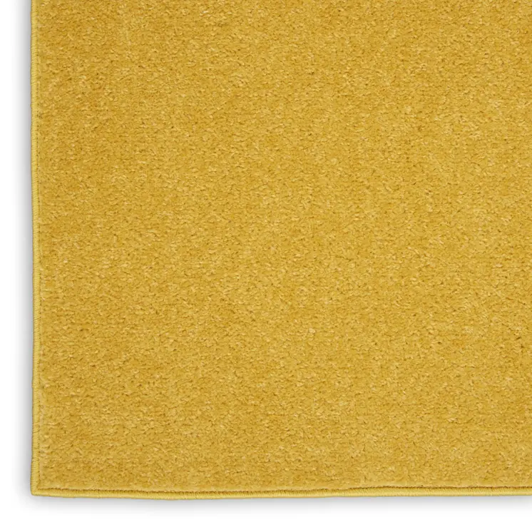 10' X 14' Yellow Indoor Outdoor Area Rug