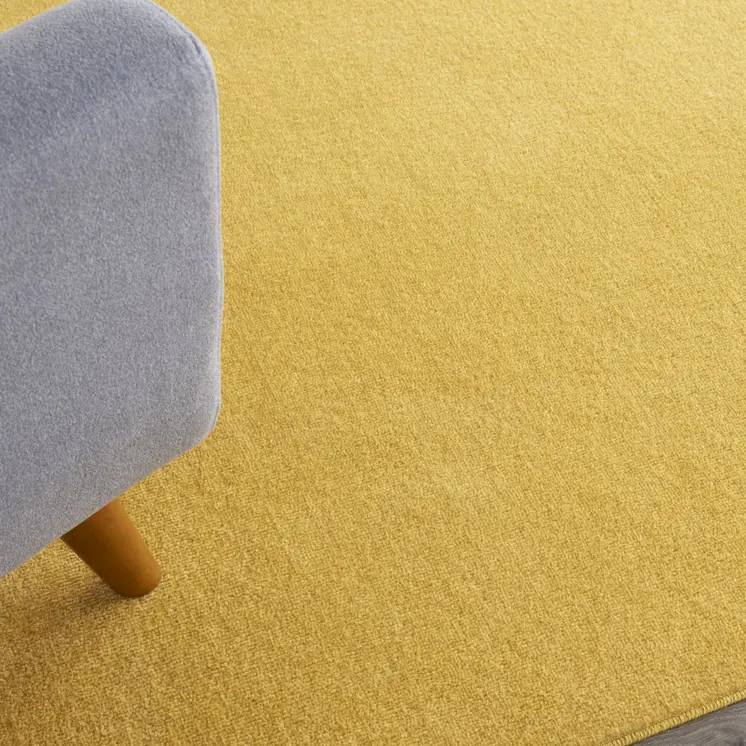 8' X 10' Yellow Indoor Outdoor Area Rug