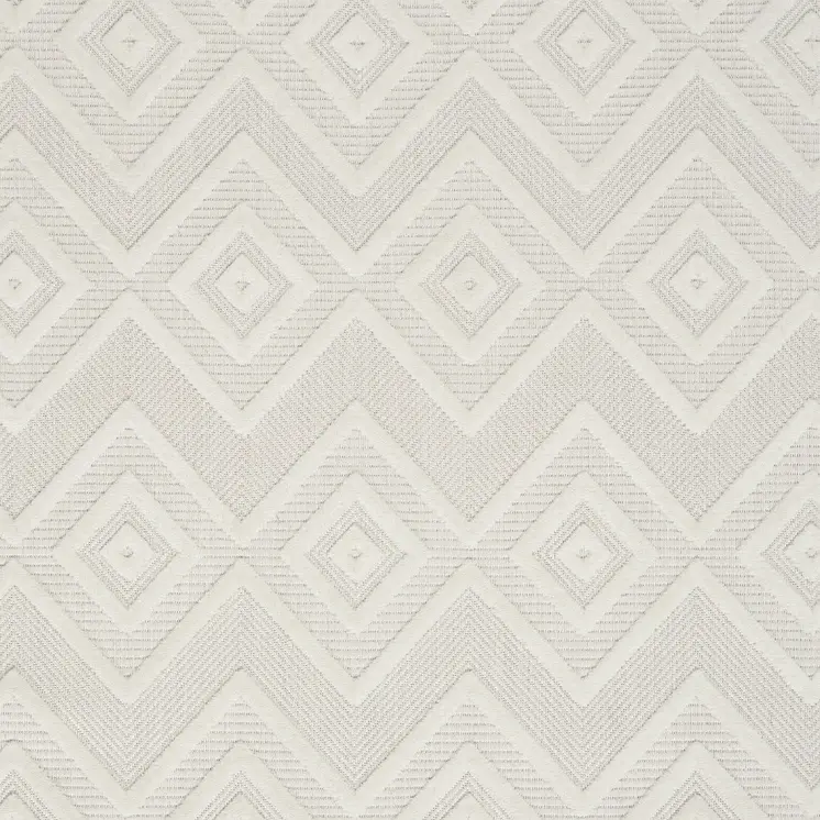 5' X 7' Ivory Indoor Outdoor Area Rug