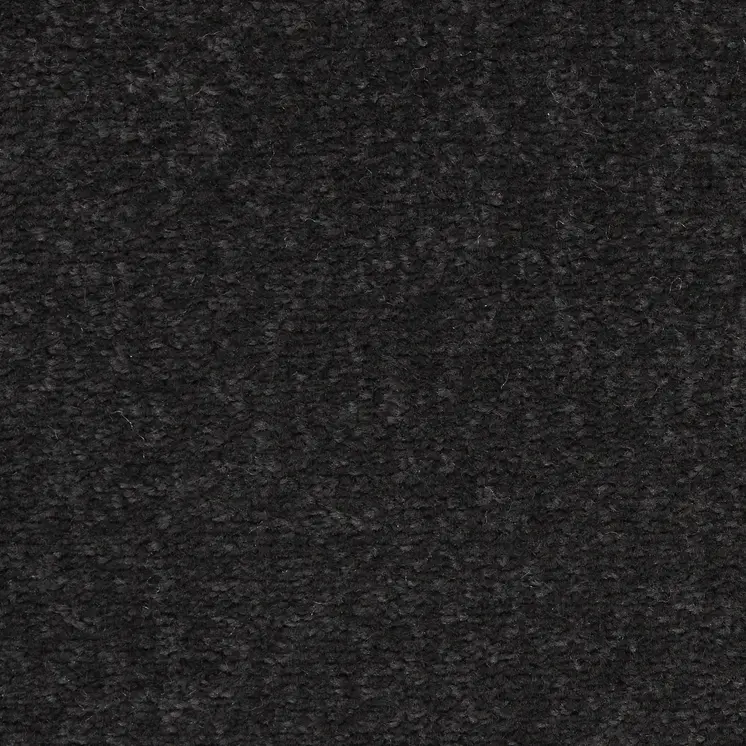 4' Runner Black Indoor Outdoor Runner Rug