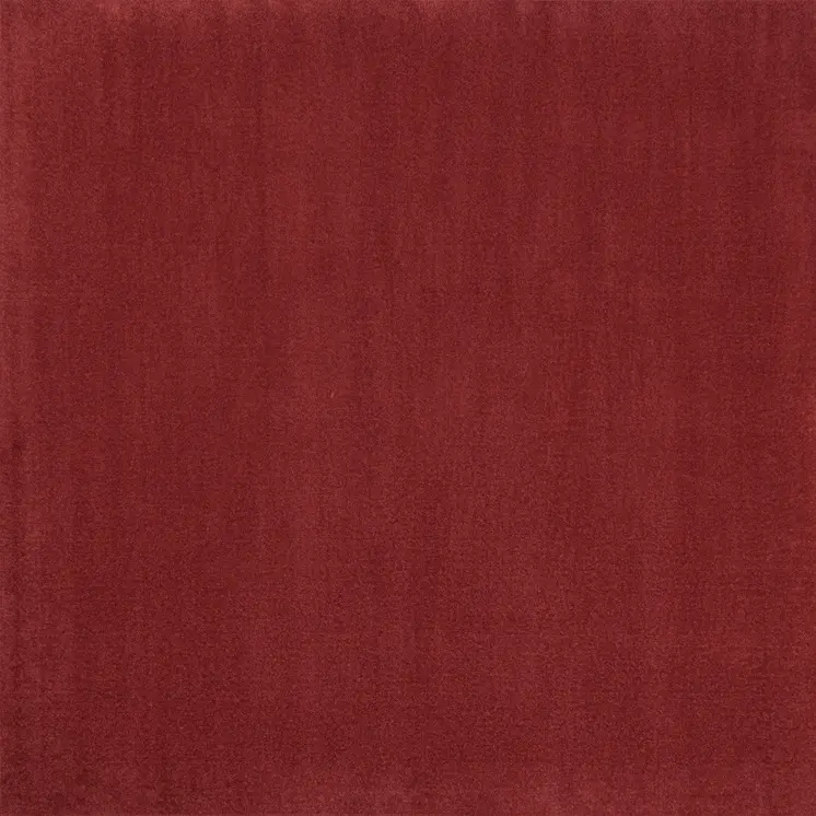 5' X 5' Brick Red Square Indoor Outdoor Area Rug