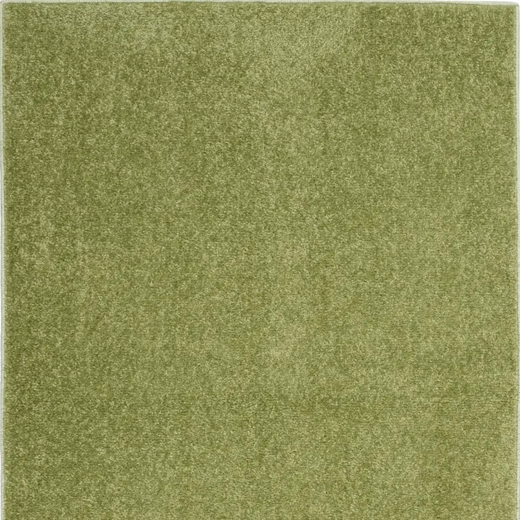 4' Runner Green Indoor Outdoor Runner Rug