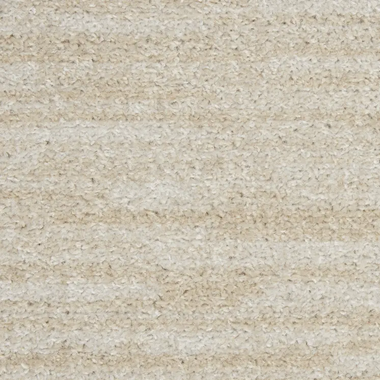 4' Runner Beige And Ivory Indoor Outdoor Runner Rug