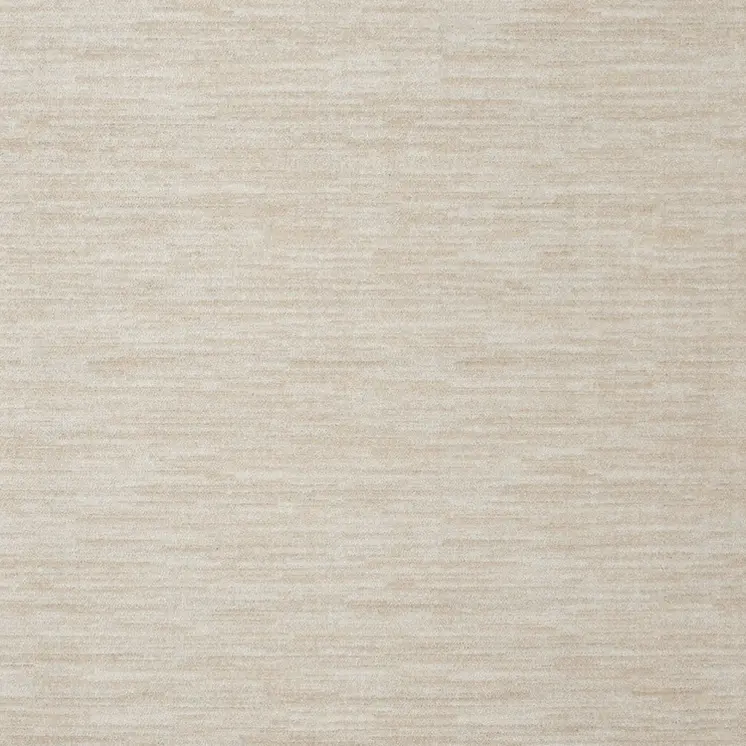 5' X 5' Beige And Ivory Square Indoor Outdoor Area Rug
