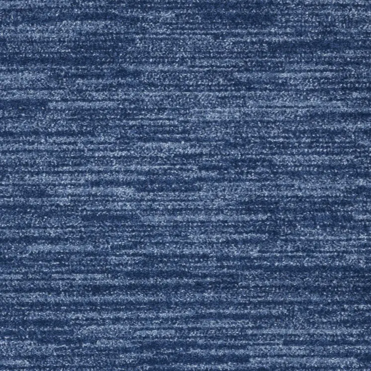 4' Runner Navy Blue Indoor Outdoor Runner Rug