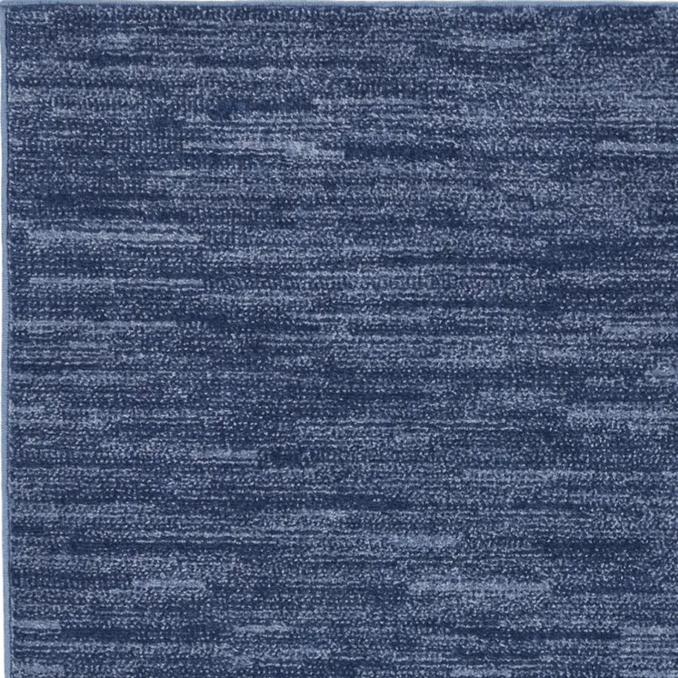 3' X 5' Blue Indoor Outdoor Area Rug