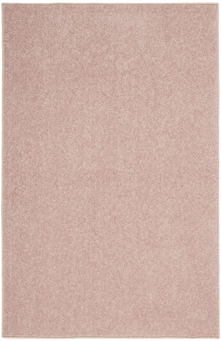 4' Runner Pink Indoor Outdoor Runner Rug