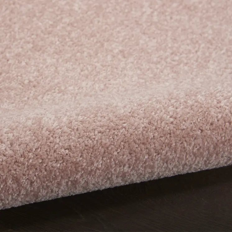5' X 5' Pink Square Indoor Outdoor Area Rug