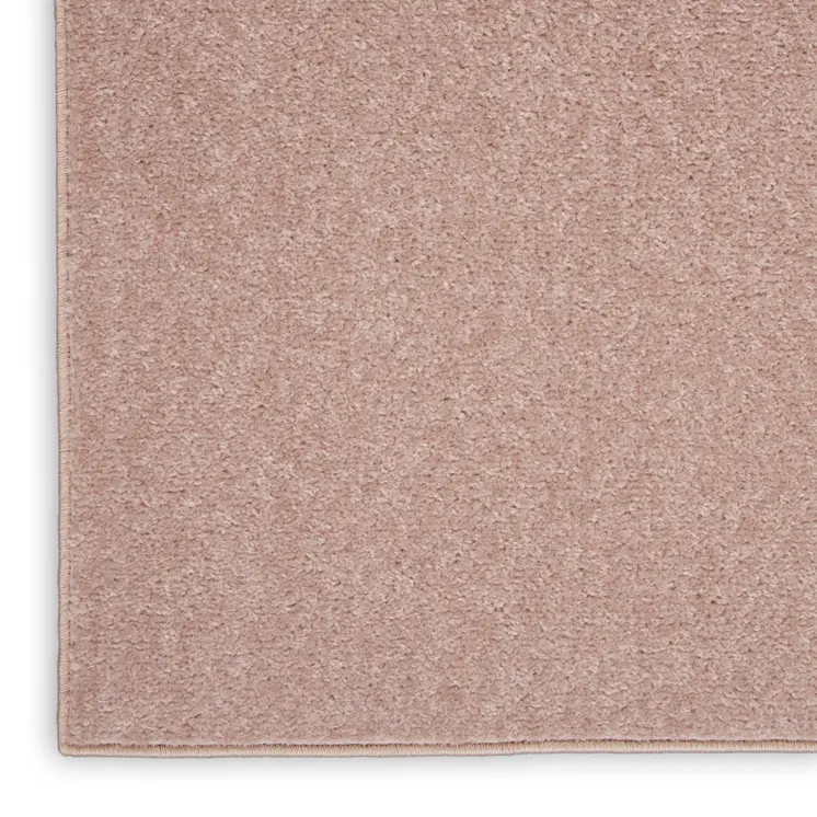 5' X 5' Pink Square Indoor Outdoor Area Rug