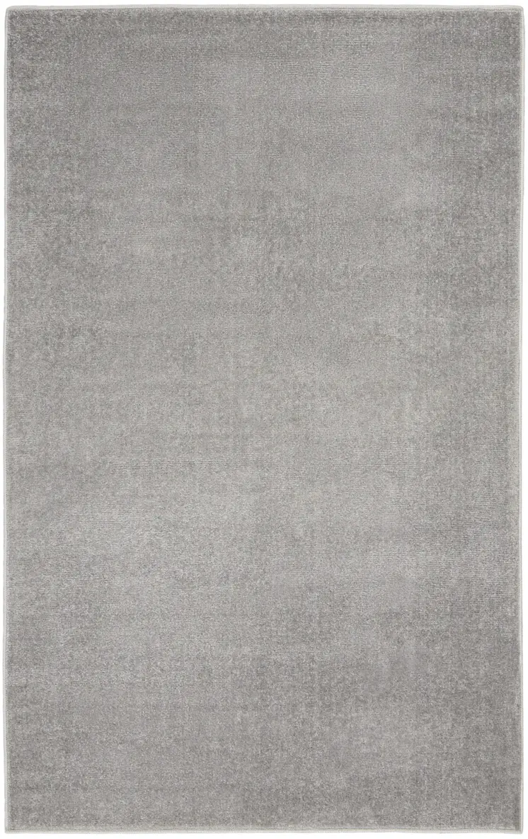 3' X 5' Gray Indoor Outdoor Area Rug