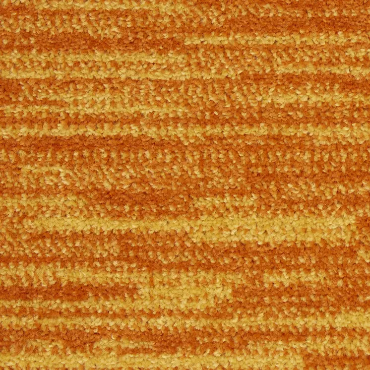 2' X 4' Orange Indoor Outdoor Runner Rug