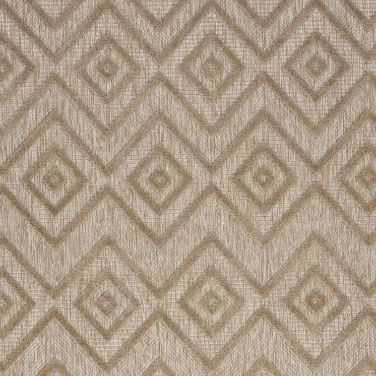 4' X 6' Beige Indoor Outdoor Area Rug