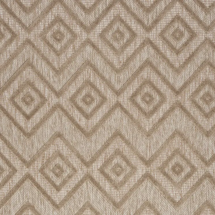 4' X 6' Beige Indoor Outdoor Area Rug