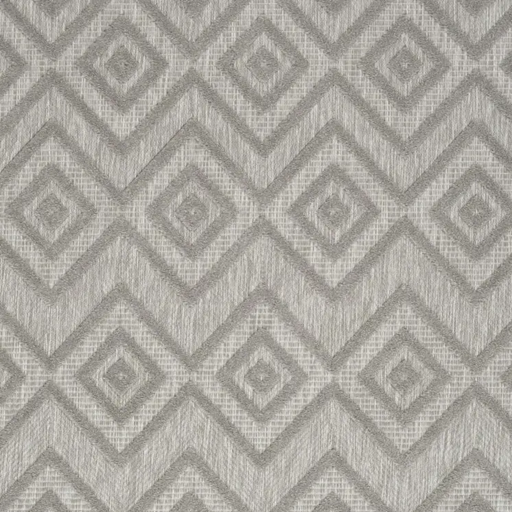4' X 6' Gray Indoor Outdoor Area Rug