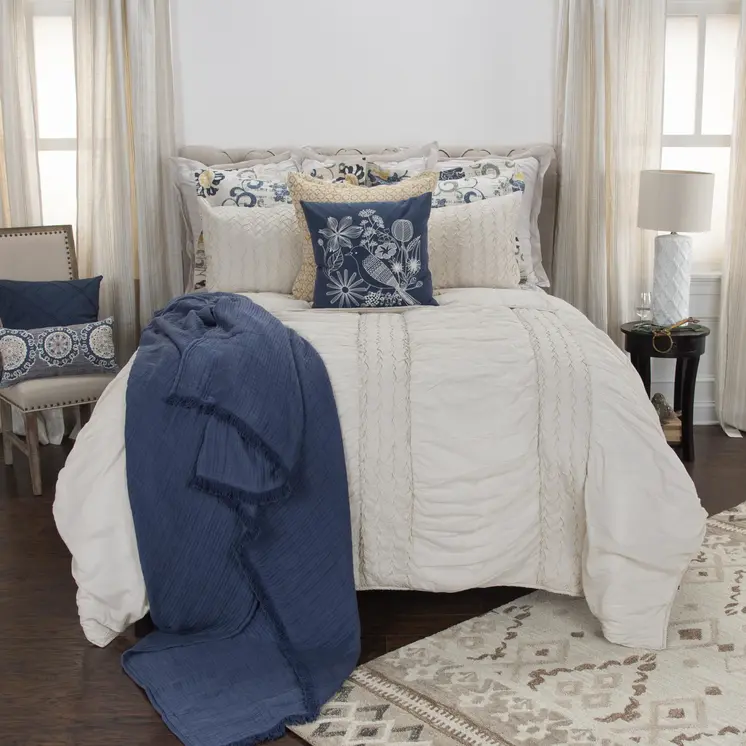 Ivory Geometric Quilt