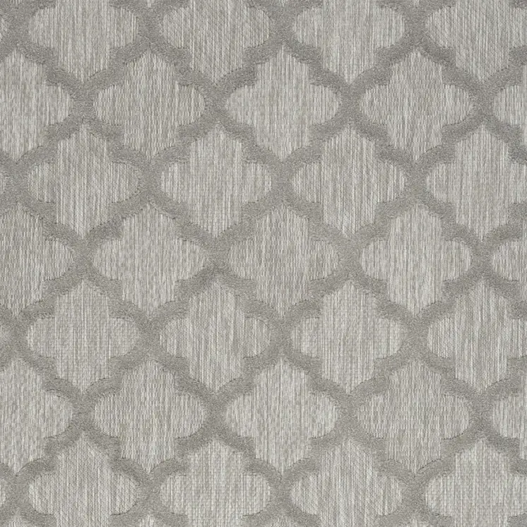 5' X 7' Gray Indoor Outdoor Area Rug