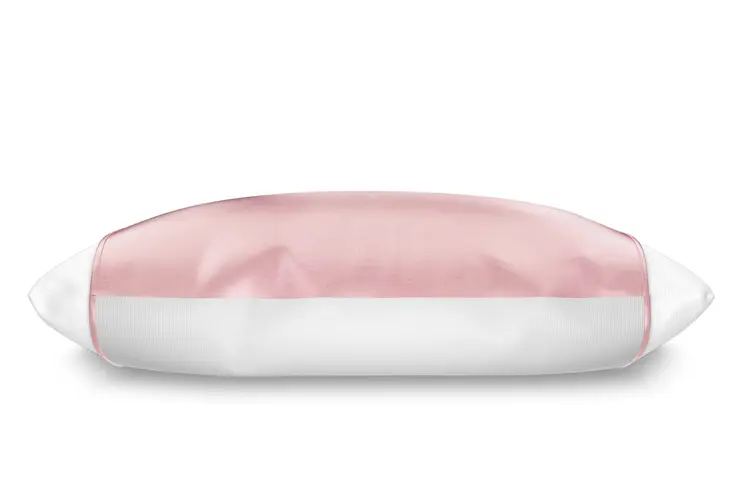 Dusty Rose Silk Open Ended Pillowcase