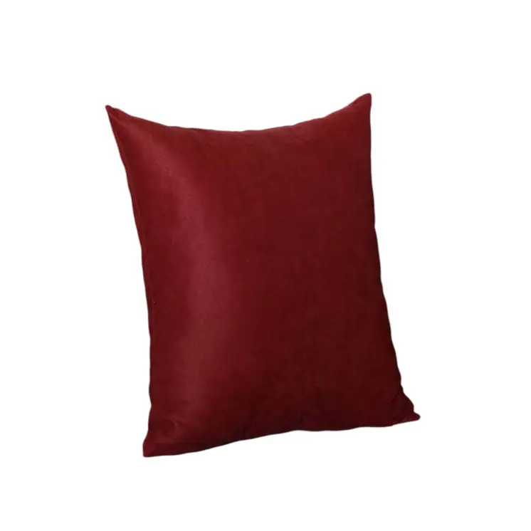 Set of Two Red Throw Pillow Covers