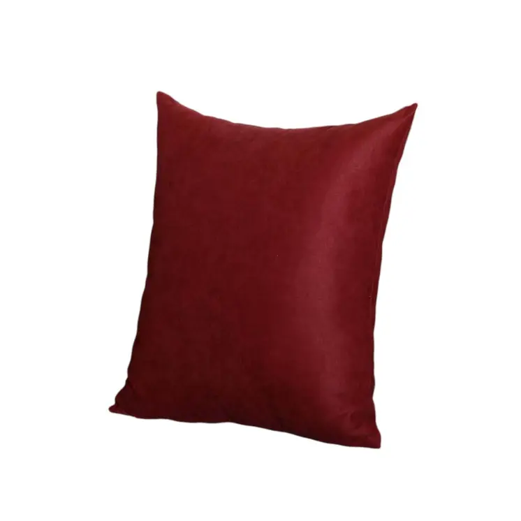 Set of Two Red Throw Pillow Covers
