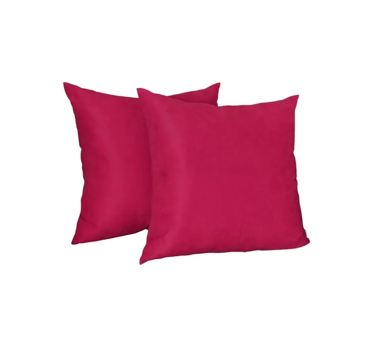 Set of Two 22" Pink Throw Pillow Covers
