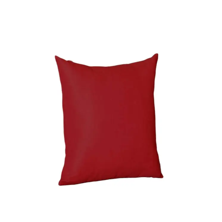 Set of Four 18" Red Throw Pillow Covers
