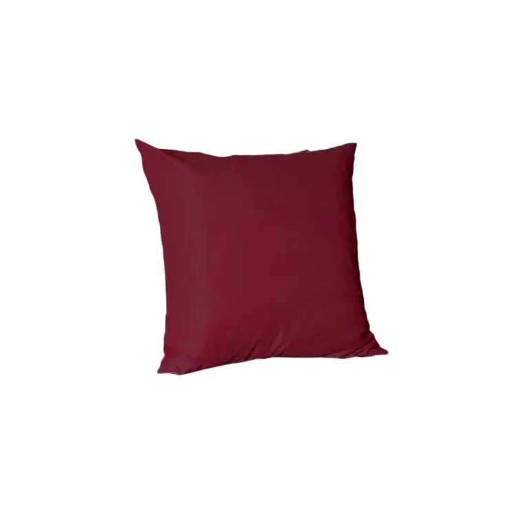Set of Four 22" Red Throw Pillow Covers