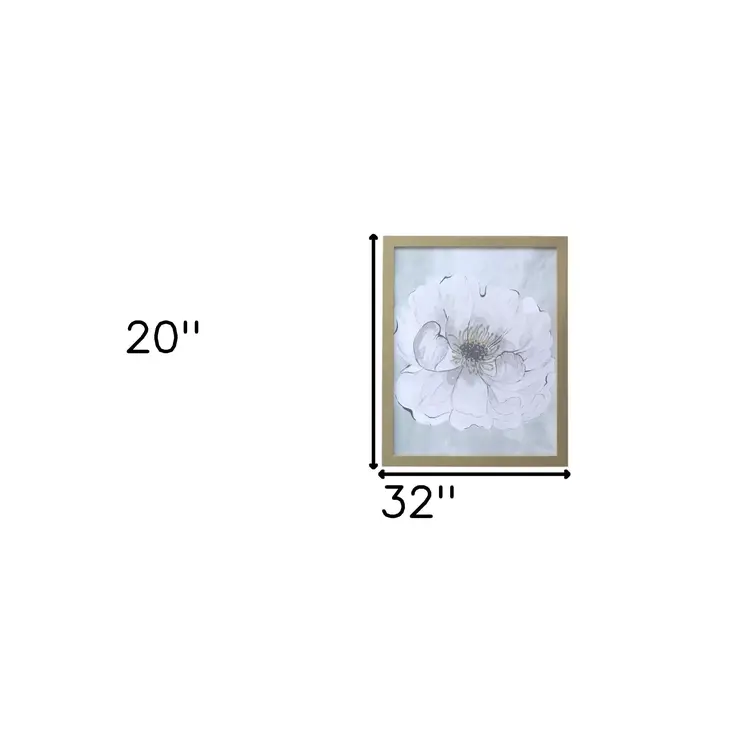 Set of Two White Rose Gold Picture Frame Painting Wall Art