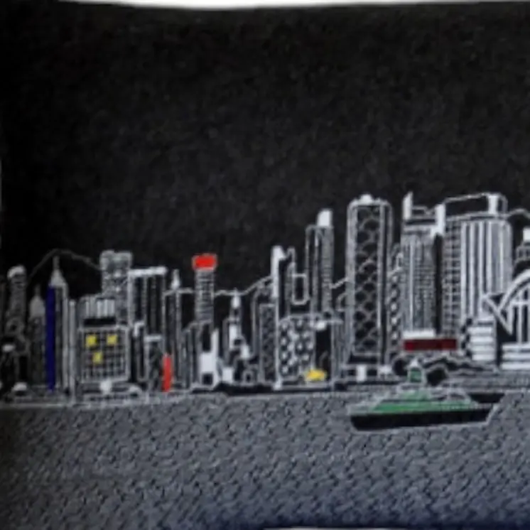 14" X 45" Black Gray and White Hometown Pride Wool Lumbar Throw Pillow
