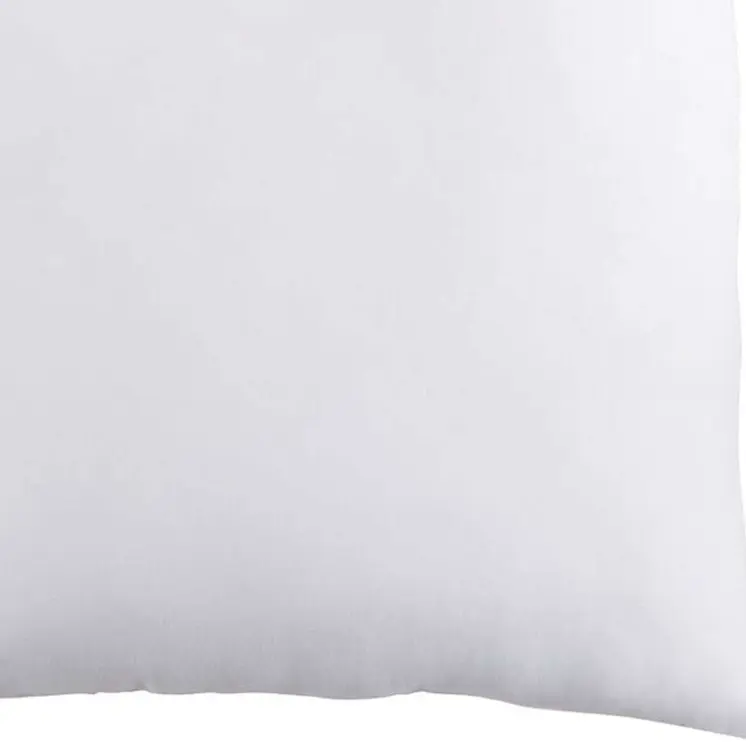 18" X 18" White Blown Seam 100% Cotton Throw Pillow Insert