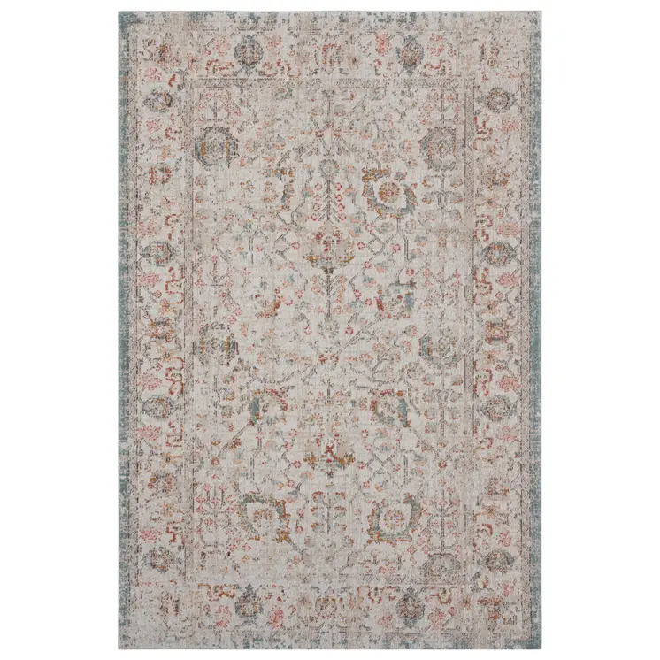 8' X 10' Beige Indoor Outdoor Area Rug