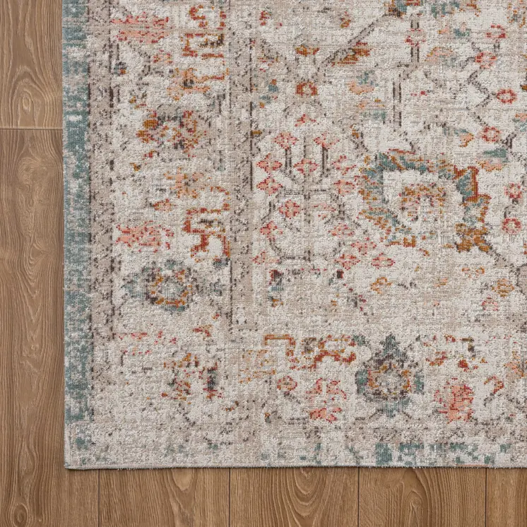8' X 10' Beige Indoor Outdoor Area Rug