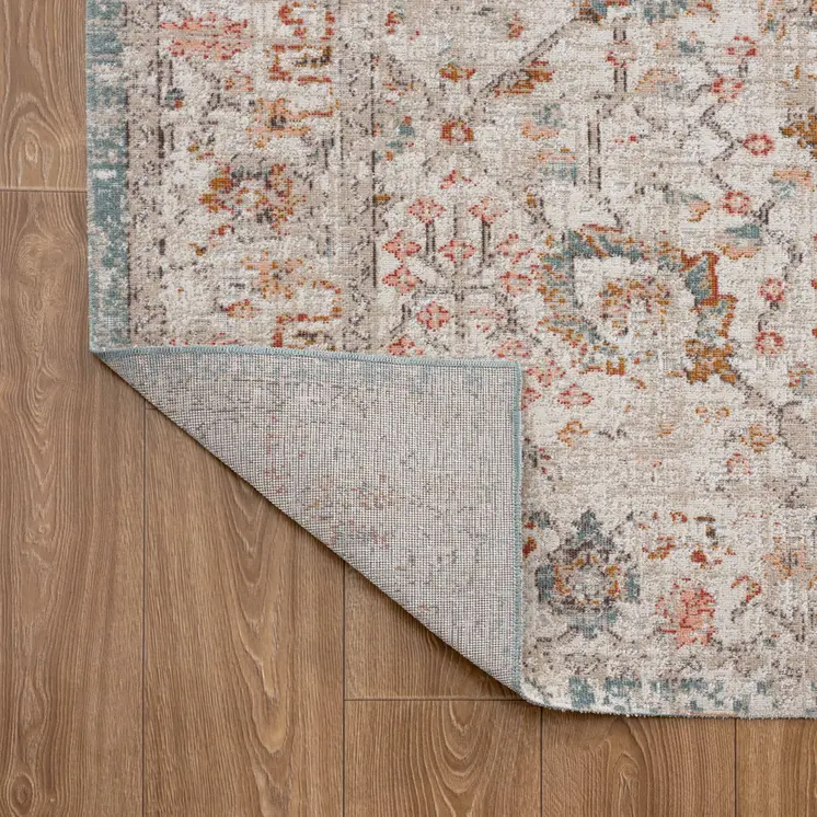8' X 10' Beige Indoor Outdoor Area Rug