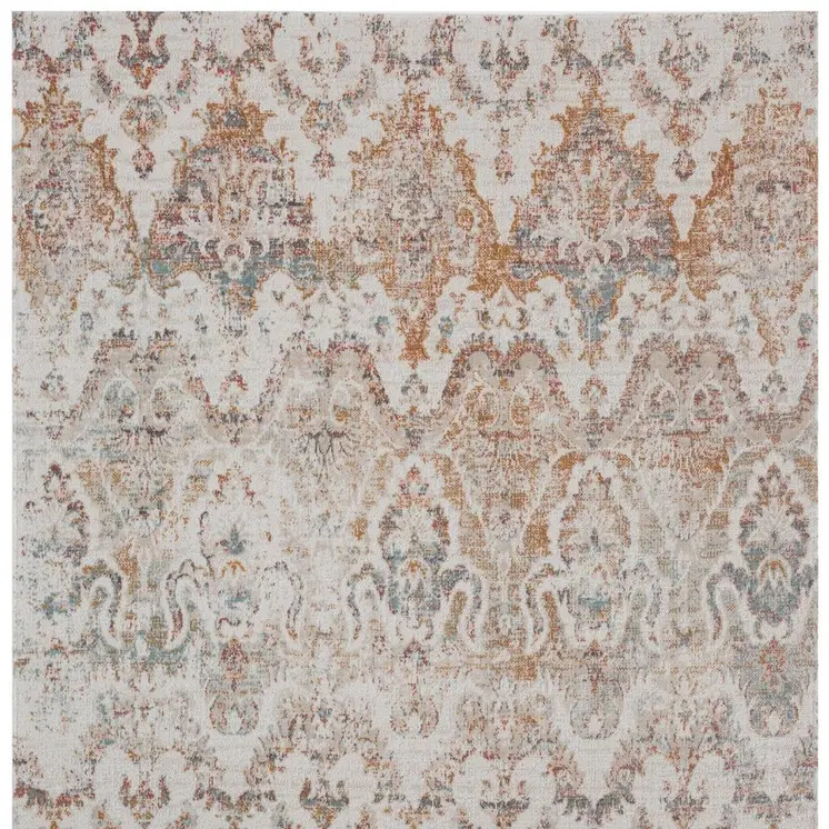 8' X 10' Beige Indoor Outdoor Area Rug